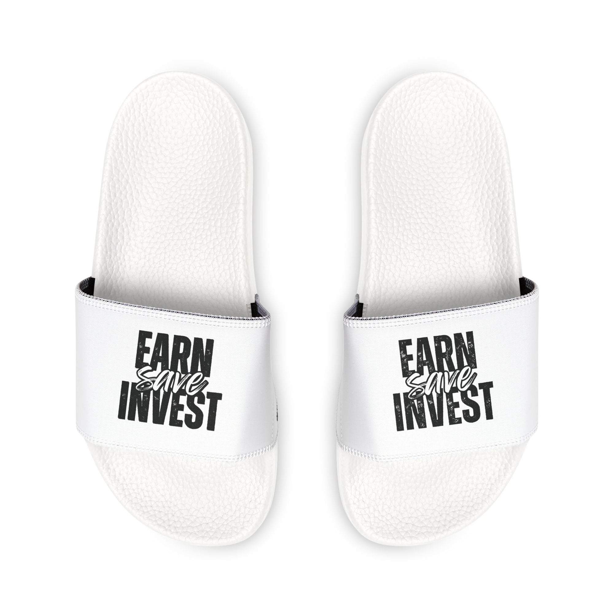 Earn, Save, Invest Sandals