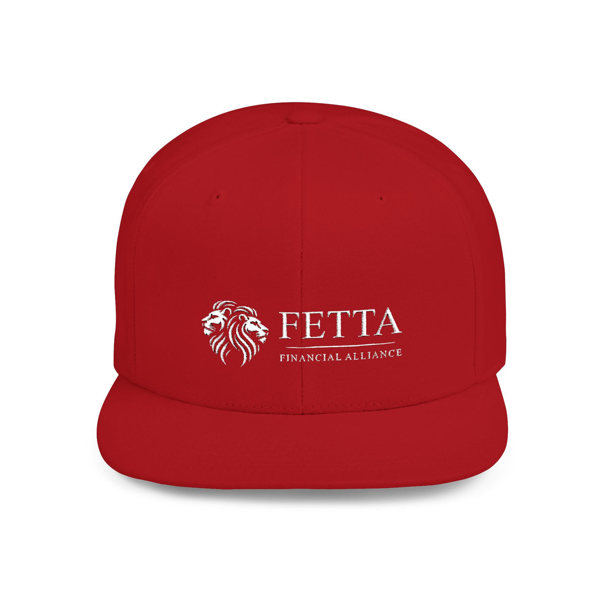 FETTA Financial Alliance Flat Bill Snapback Cap - Trendy Adjustable Hat for Everyday Style