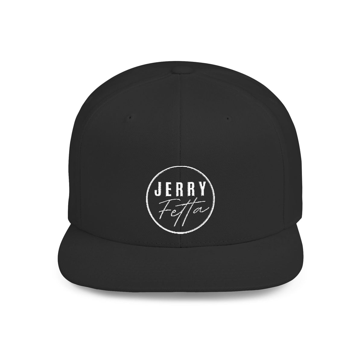 Stylish Flat Bill Snapback Cap - Jerry Fetta Design | Trendy Headwear for All Occasions