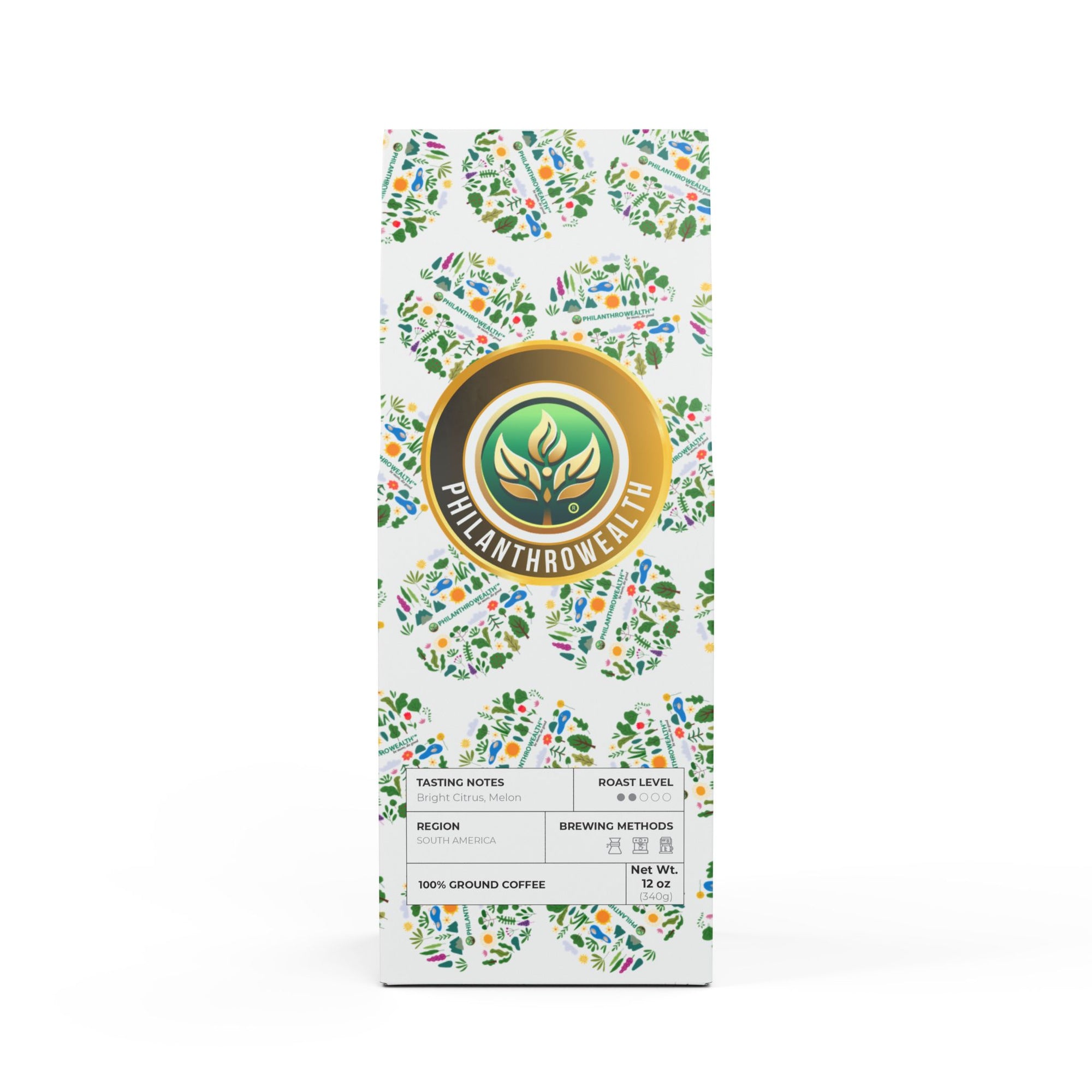 PhilanthroWealth™ Colombia Single Origin Coffee (Light-Medium Roast)