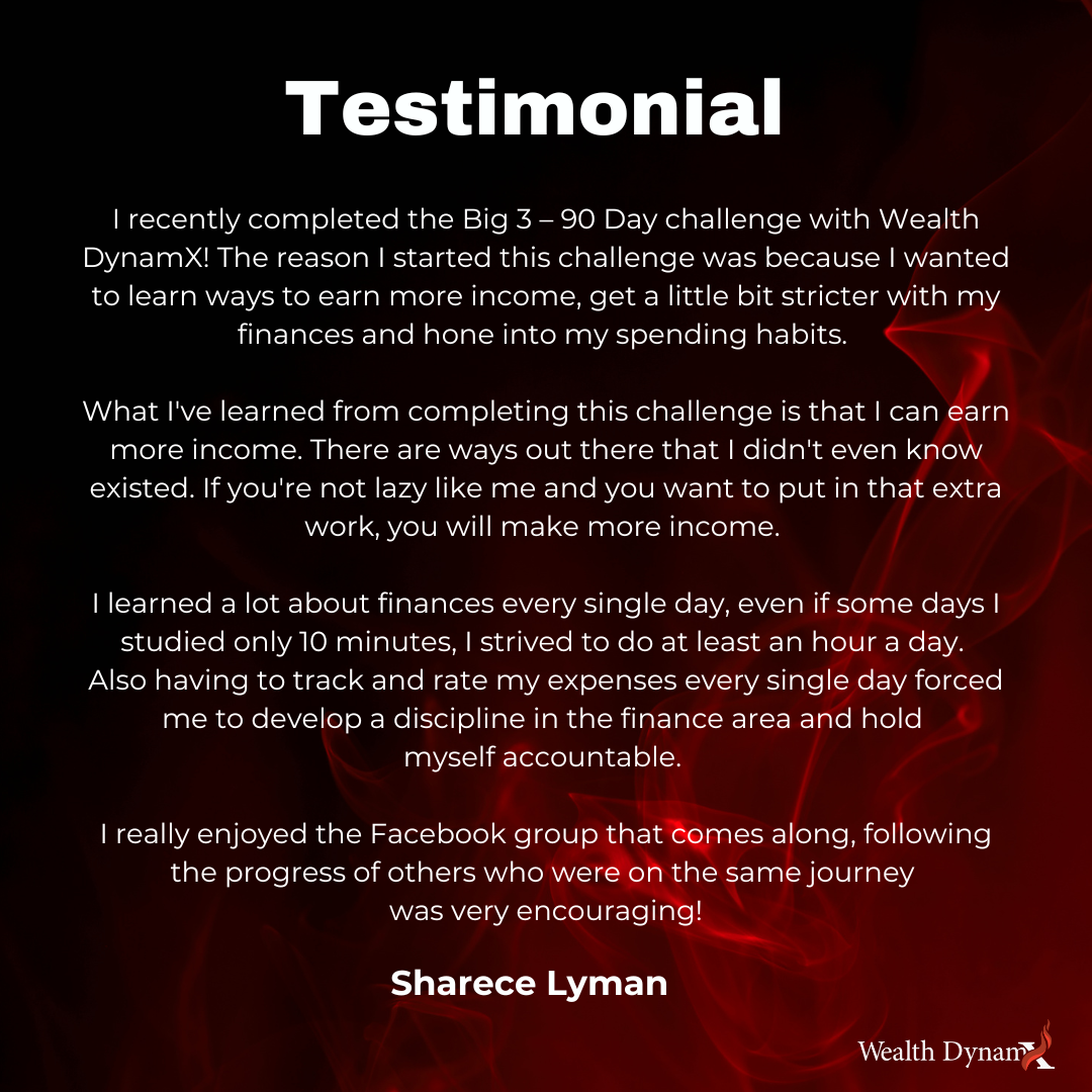 Big 3 - 90 Day Challenge