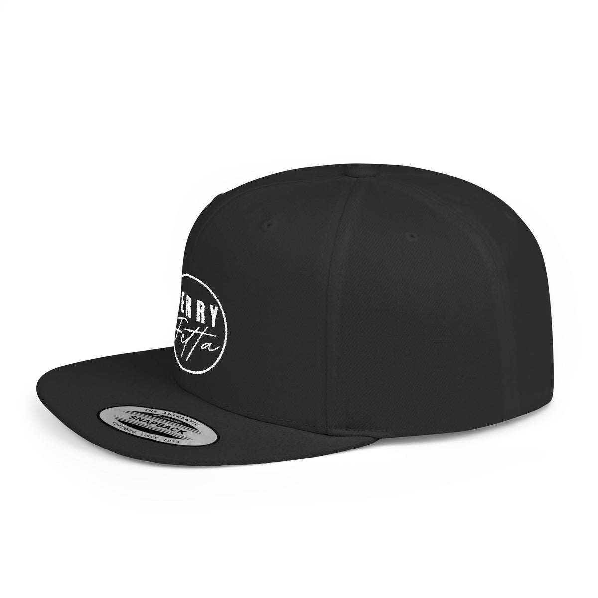 Stylish Flat Bill Snapback Cap - Jerry Fetta Design | Trendy Headwear for All Occasions