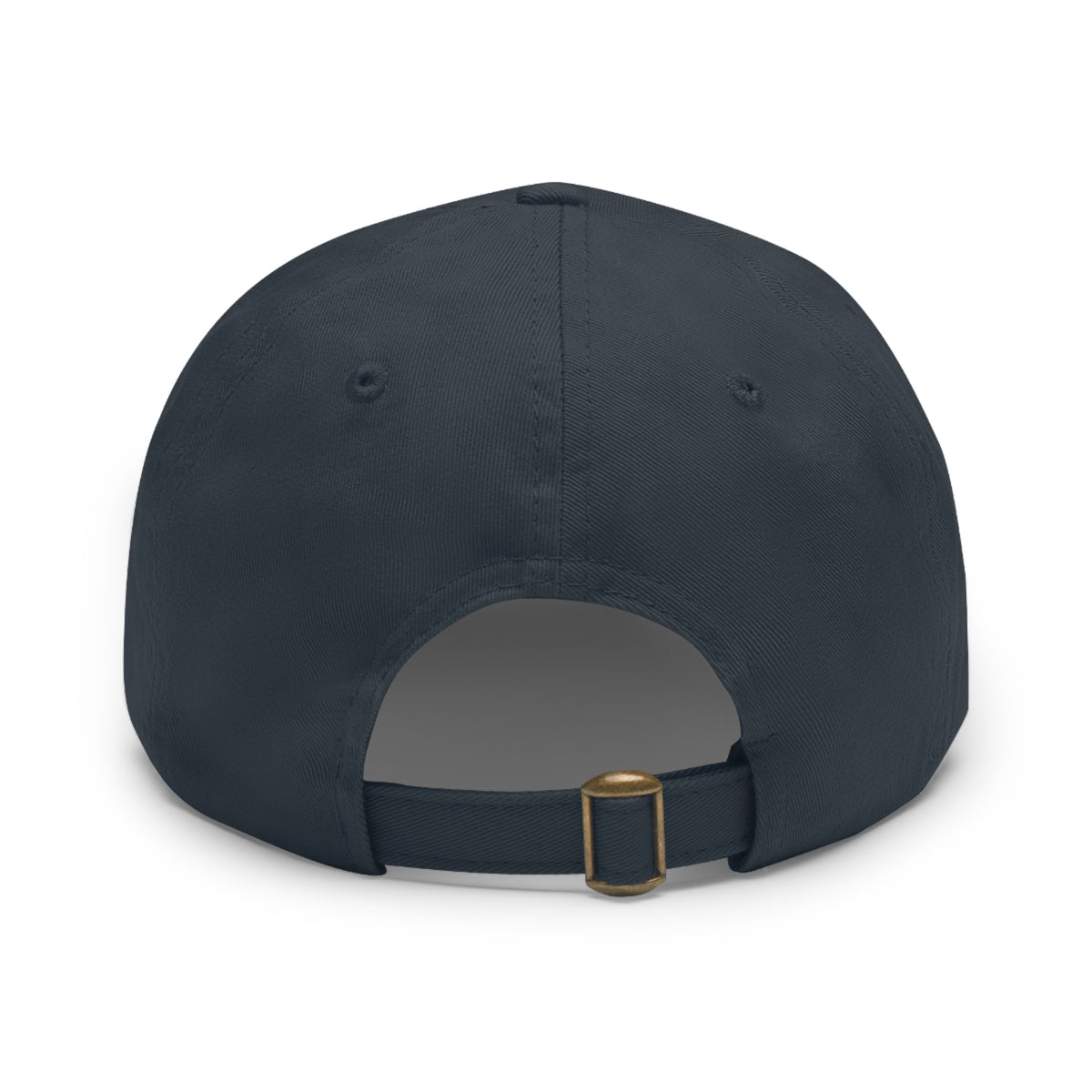 Eco-Friendly Leather Patch Cap