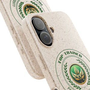 Eco-Friendly Phone Case - "Top Trained" Design for Philanthrowealth University