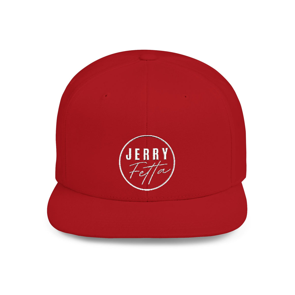 Stylish Flat Bill Snapback Cap - Jerry Fetta Design | Trendy Headwear for All Occasions