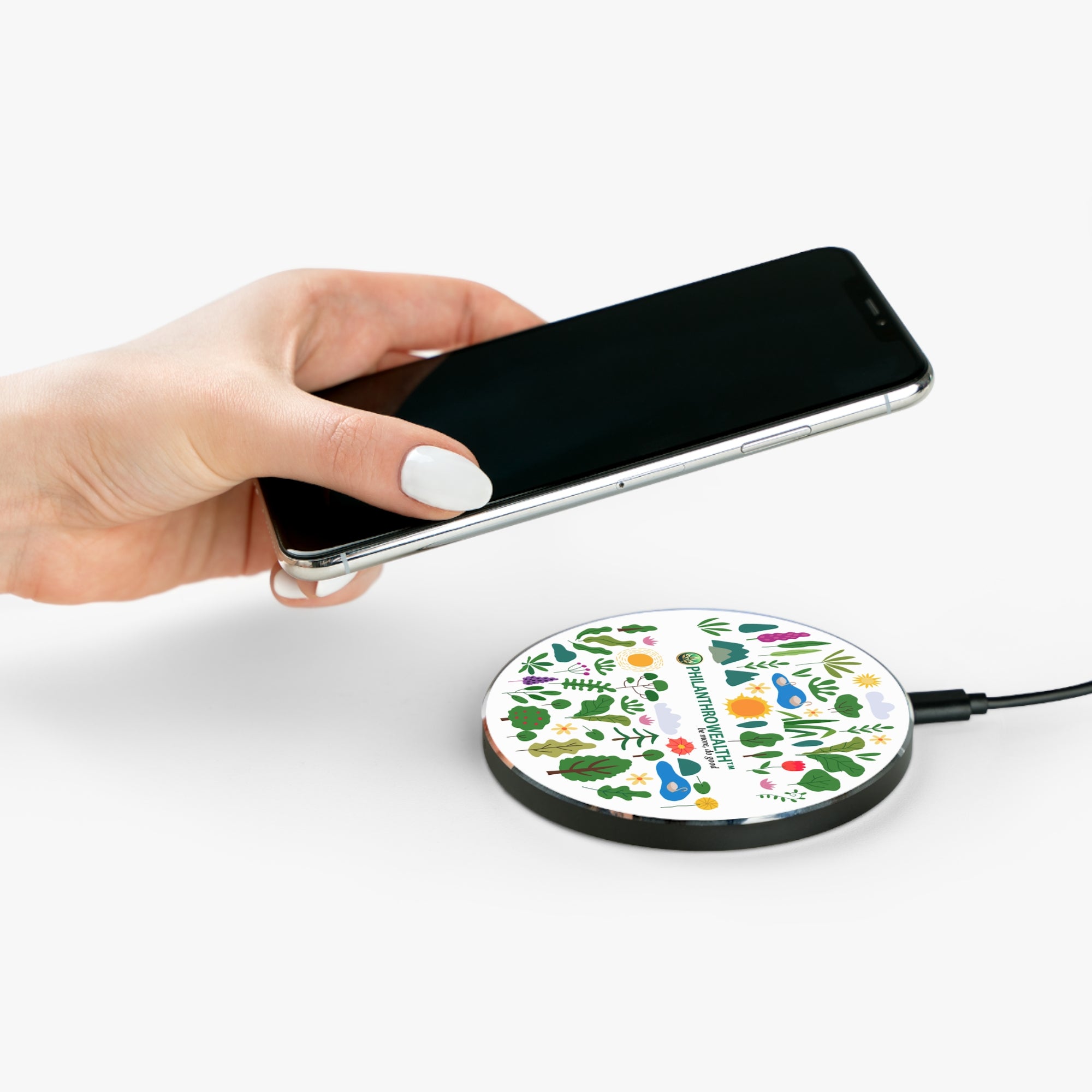 PhilanthroWealth™ Wireless Charger