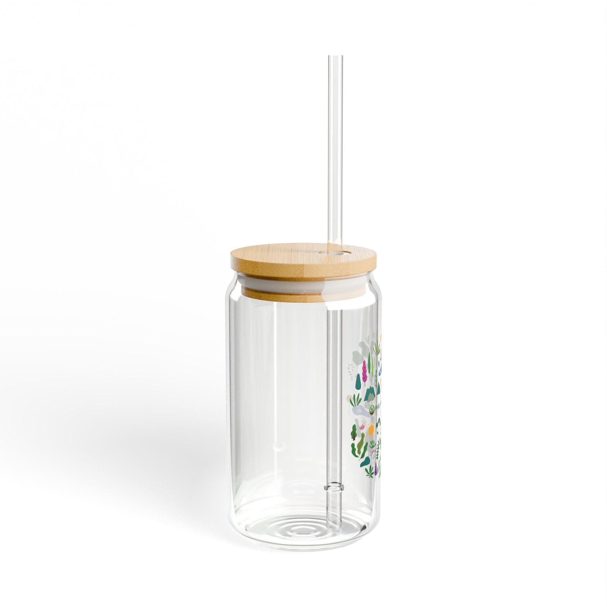 PhilanthroWealth Eco-Friendly 16oz Sipper Glass