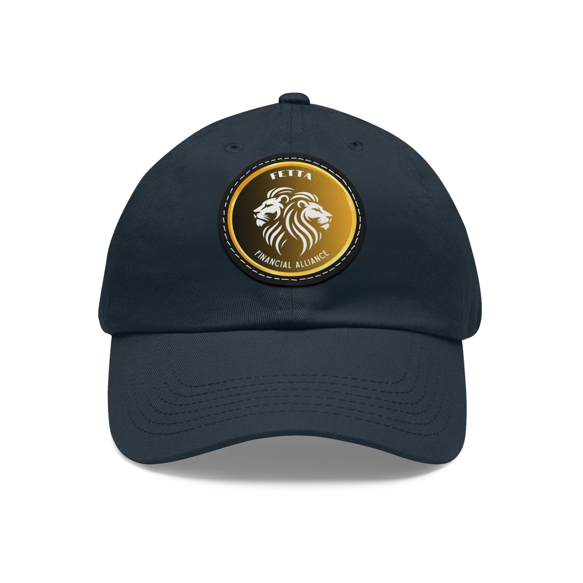 Eco-Friendly Leather Patch Cap