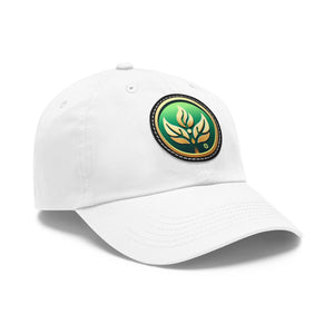 Eco-Friendly Leather Patch Cap