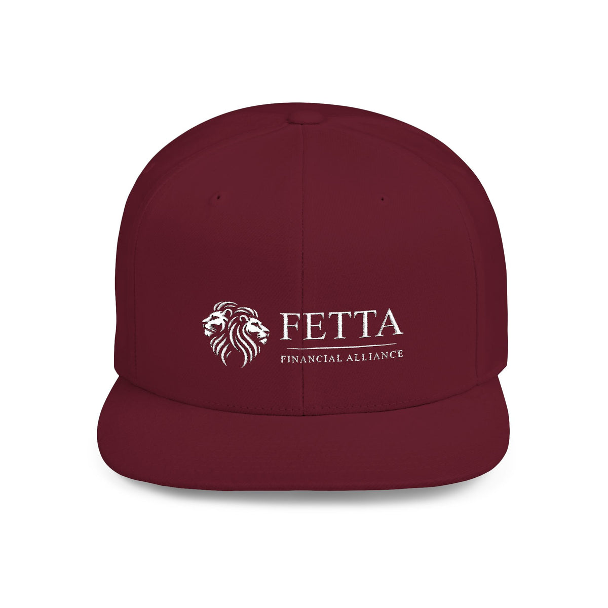 FETTA Financial Alliance Flat Bill Snapback Cap - Trendy Adjustable Hat for Everyday Style